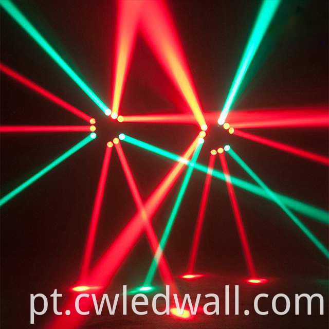 9*10w spider led stage lights show